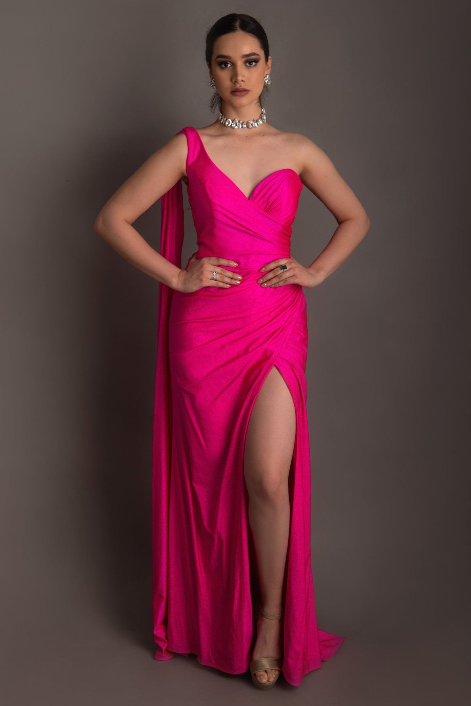 Vestidos Elegantes Color Fiusha Vestidos Elegantes Vestidos Rosa Fiusha Cortos Satin Vestido Corto